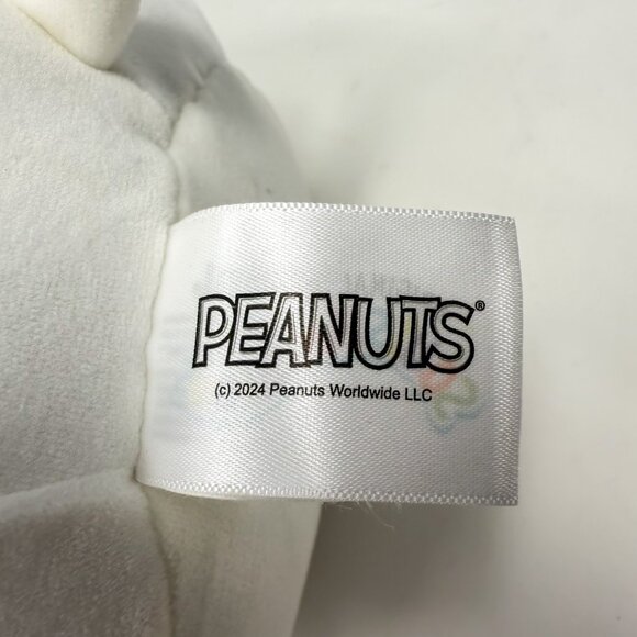 Squishmallow Plush Peanuts 8" Snoopy in Beagle Scout Outfit Kellytoy No Tags - Picture 6 of 8